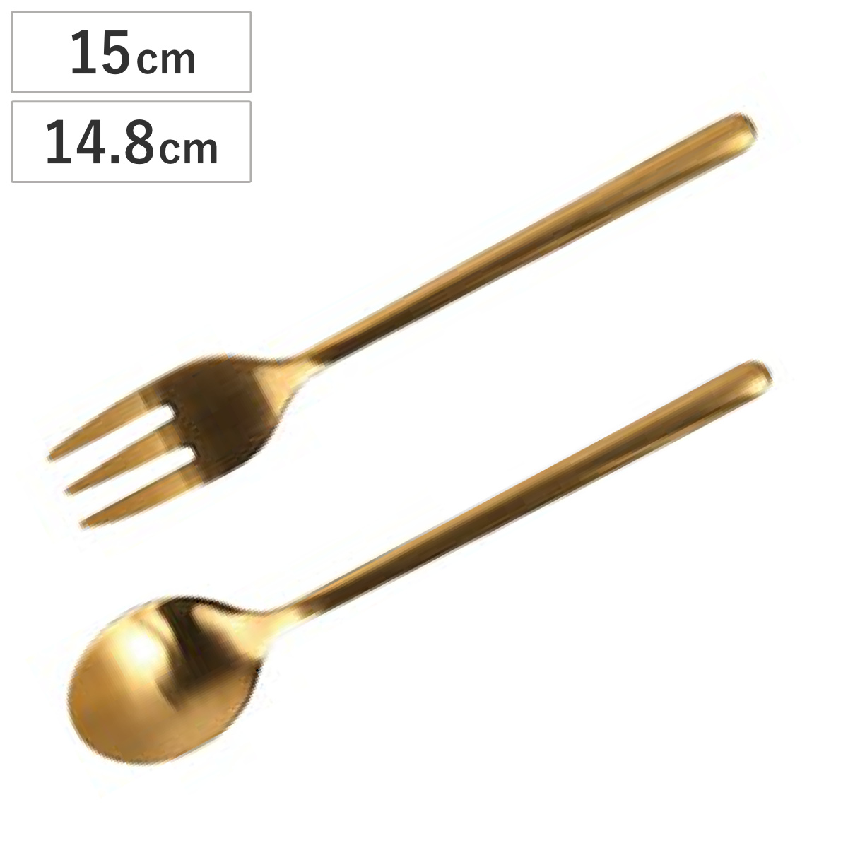 ダルトン フォーク スプーン SVELTE CUTLERY M.GOLD DST.FORK SPOON （ DULTON ステンレス おしゃれ デザートフォーク デザートスプーン カトラリー ゴールド 金 前菜 デザート パスタ 肉料理 魚料理 フルーツ 食事 ） 【フォーク】