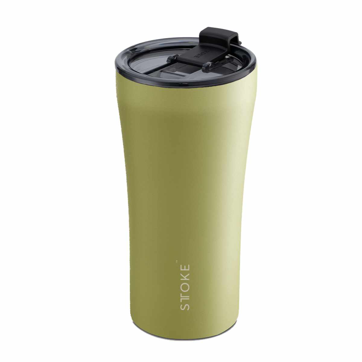 STTOKE ストーク タンブラー Gサイズ 16oz 470ml （ 保温 保冷 蓋付き 真空構造 完全密封 こぼれない おしゃれ 溢れない 真空断熱 水筒 コーヒー 持ち運び かわいい おすすめ プレゼント ギフト 密封 ） 【ヘザーグリーン】