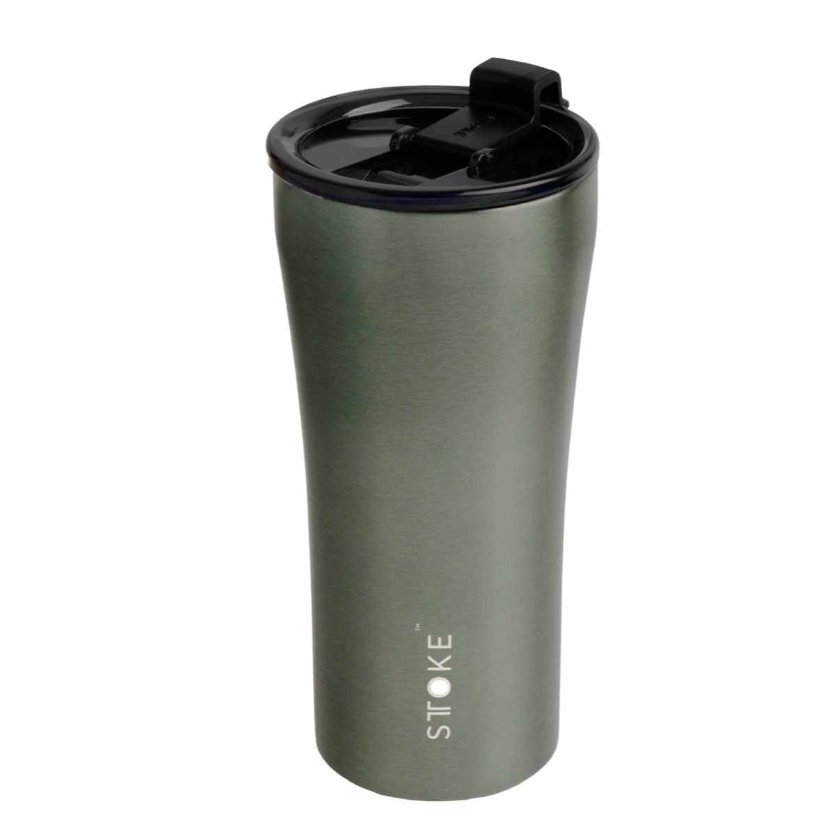 STTOKE ストーク タンブラー Gサイズ 16oz 470ml （ 保温 保冷 蓋付き 真空構造 完全密封 こぼれない おしゃれ 溢れない 真空断熱 水筒 コーヒー 持ち運び かわいい おすすめ プレゼント ギフト 密封 ） 【ムーンストーングレー】