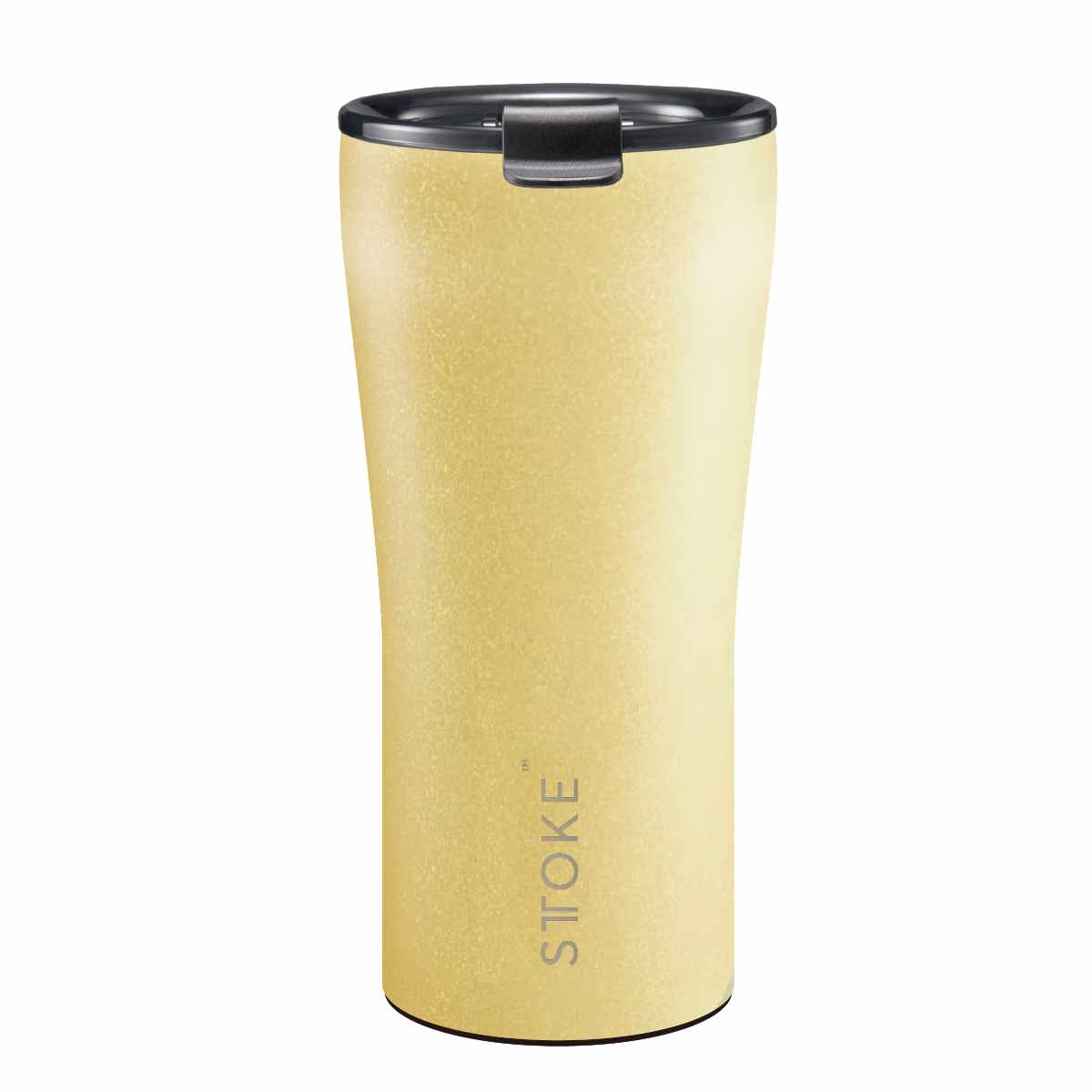 STTOKE ストーク タンブラー Gサイズ 16oz 470ml （ 保温 保冷 蓋付き 真空構造 完全密封 こぼれない おしゃれ 溢れない 真空断熱 水筒 コーヒー 持ち運び かわいい おすすめ プレゼント ギフト 密封 ） 【ユニコーンイエロー】