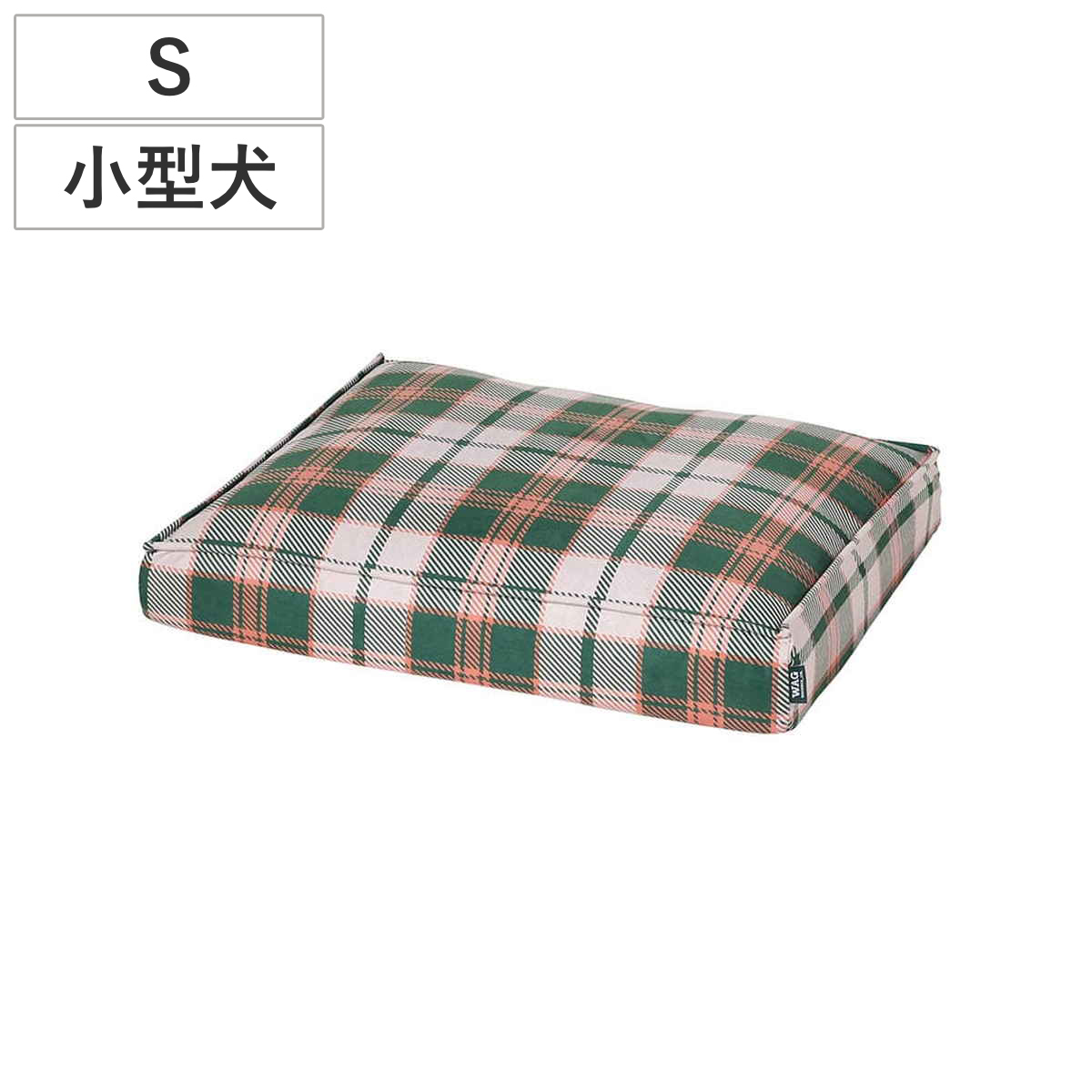 ペットベッド 犬 DULTON CHECK DOG BED S （ ダルトン ペット ベッド ペット用 スクエア型 小型犬 猫 チェック オシャレ 室内 ペット用品 Sサイズ 犬用 猫用 ペットソファ ペットクッション 洗濯 カバー取り外し ）