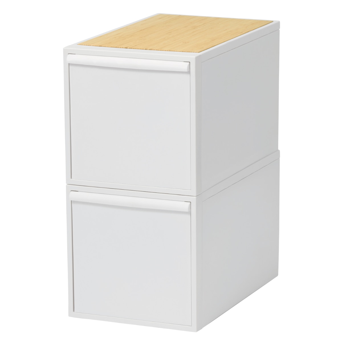 収納ケース 天板付き 同色2個セット 引き出し L 幅32×奥行52×高さ31.8cm クローゼットシステム （ 収納 クローゼット 衣類収納 収納ボックス 衣装ケース 積み重ね プラスチック 洋服 衣類 ケース おしゃれ 日本製 ）