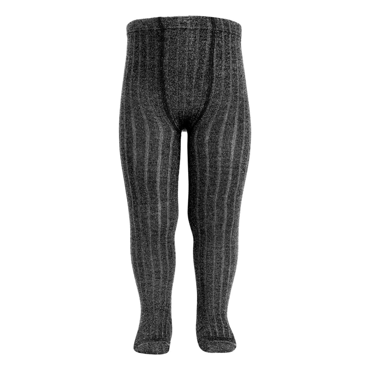 コンドル ブライト リブタイツ 32201 （ カラータイツ 子供用タイツ キッズ ジュニア 丈夫 リブ 破れにくい スペイン製 キッズ用 ジュニア用 ラメ 上品 おしゃれ 95 100 110 120 130 140 cm ） 【アンスラサイタ 4】