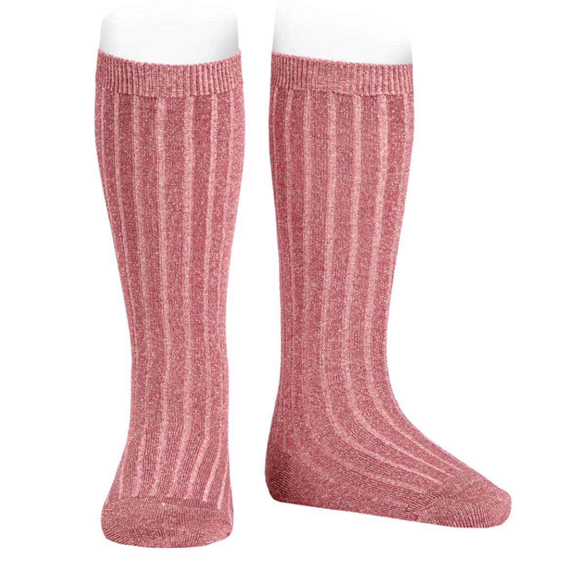 靴下 condor コンドル 子供 14.5～24.5cm ブライト リブ ニーソックス （ ソックス 子ども用靴下 キッズ ジュニア くつ下 くつした リブソックス ハイソックス 丈夫 スペイン製 おしゃれ 14.5 15 15.5 16 17 17.5 18 cm ） 【タマリスコ 8】