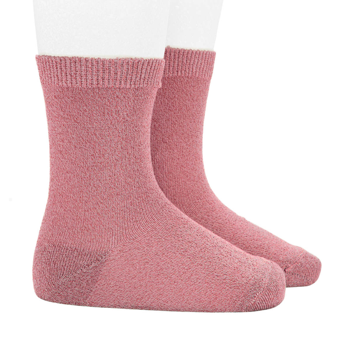 靴下 condor コンドル 子供 14.5～24.5cm ブライト ショートソックス （ ソックス 子ども用靴下 キッズ ジュニア くつ下 くつした 丈夫 ラメ スペイン製 おしゃれ 14.5 15 15.5 16 17 17.5 18 cm ） 【タマリスコ 4】