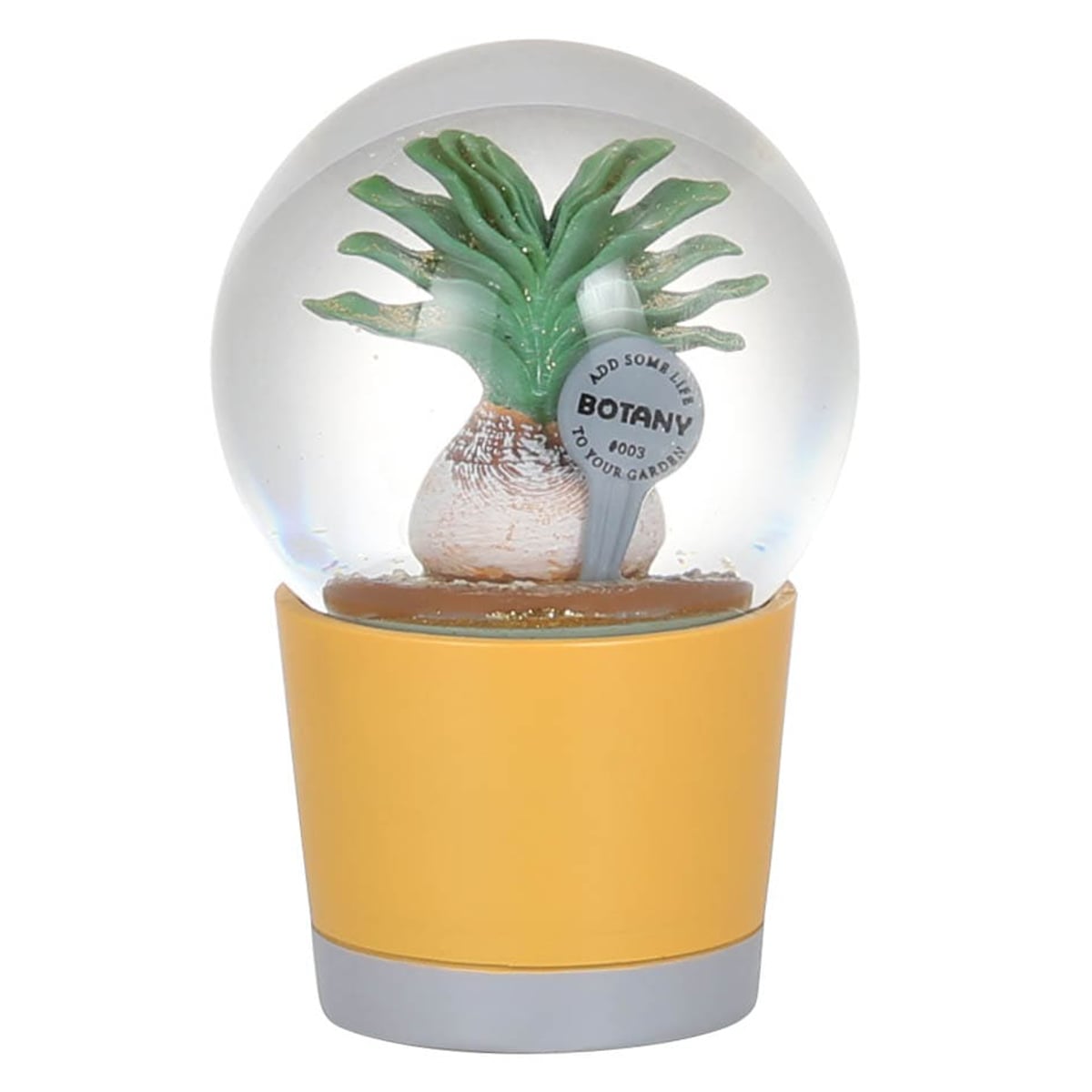 プランツ ウォーター ブーファン （ オブジェ 置き物 ガラスドーム 多肉植物 ダルトン 小物 雑貨 インテリア おしゃれ スノードーム風 飾る かわいい 可愛い 玄関 リビング 卓上 トイレ ニッチ ）