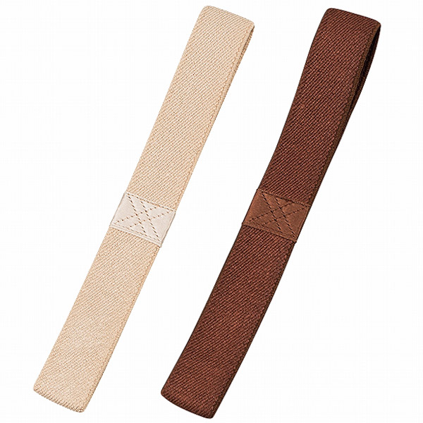 バスケットランチバンド ゴムバンド HAKOYA 大 （ お重用 ランチベルト ） 【 ベージュ 】