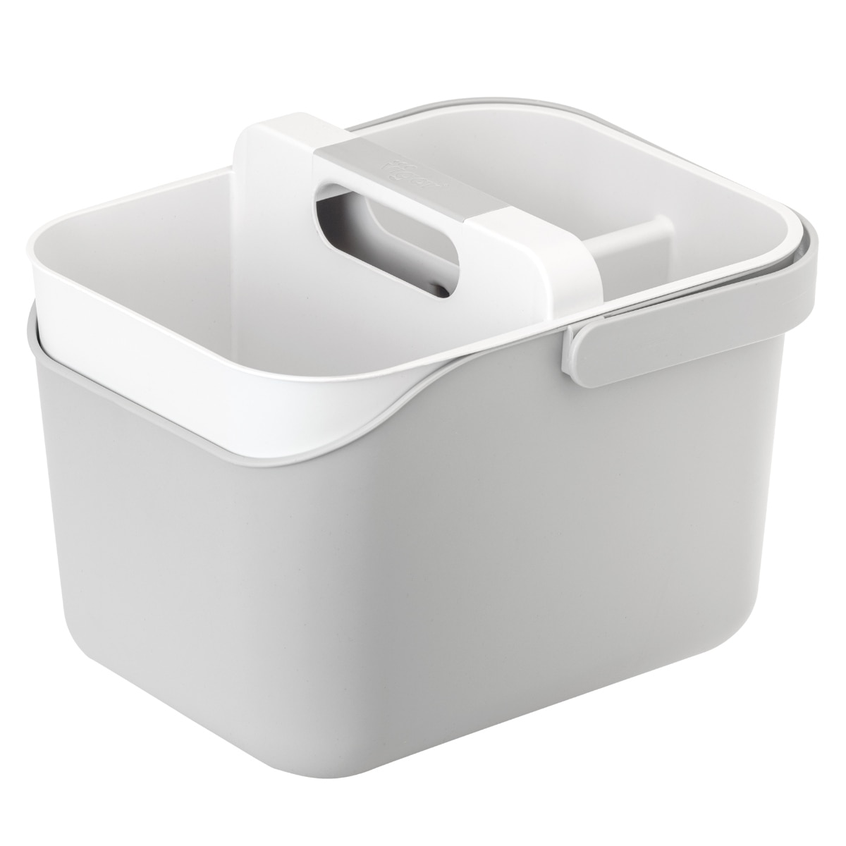 バケツ Vigar レンゴ バケツ＆キャディセット （ ヴィガール ふた付き ばけつ 四角 清掃用具 収納 収納容器 付き つけ置き 洗い 8L 目盛り付き 持ち手付き バスケット タブ 収納ボックス 靴洗い ）