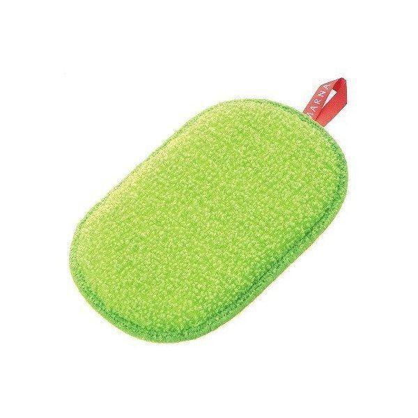 マーナ キッチンスポンジ スリム 食器洗いスポンジ これは使える！ （ MARNA スポンジ 食器用スポンジ 台所スポンジ 食器用 グラス用 キッチン用 食器洗い 皿洗い 両面使える 両面使用 台所用スポンジ ）【 グリーン 】