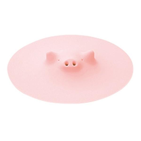 落し蓋 ブタの落としぶた シリコン製 MARNA マーナ （ 落とし蓋 落しぶた 鍋蓋 落としぶた 落しブタ おとしぶた 落としフタ 食洗機対応 キッチンツール 下ごしらえ シリコーン製 ）【 ピンク 】