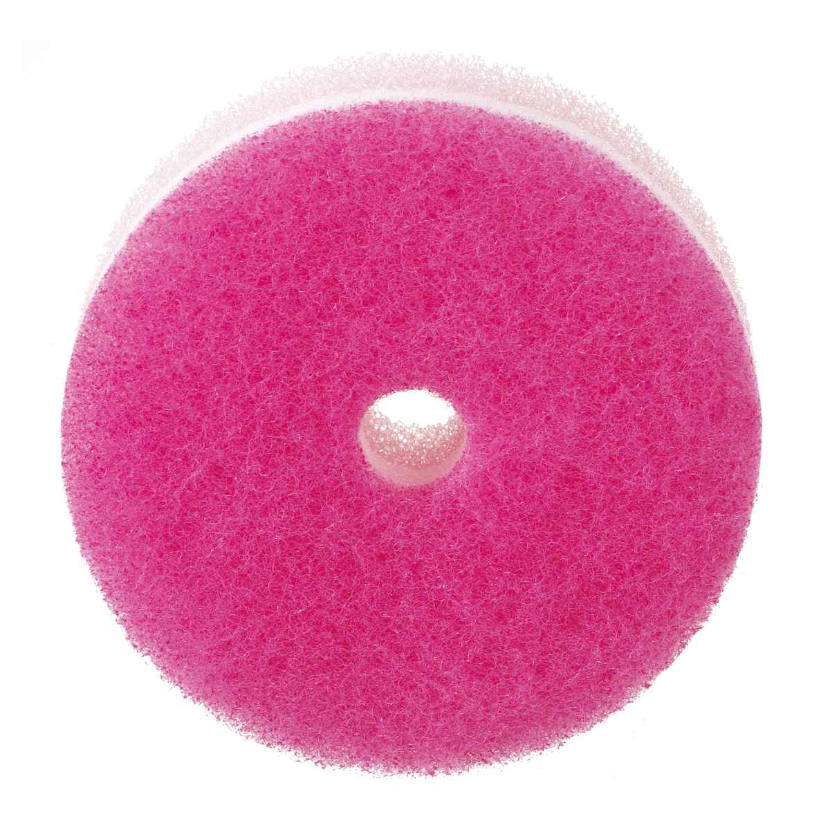 マーナ キッチンスポンジ POCO 吸盤付き （ MARNA キッチン 食器用 スポンジ クリーナー たわし キッチン清掃 食器洗い 取り換えスポンジ ） 【ダークピンク】