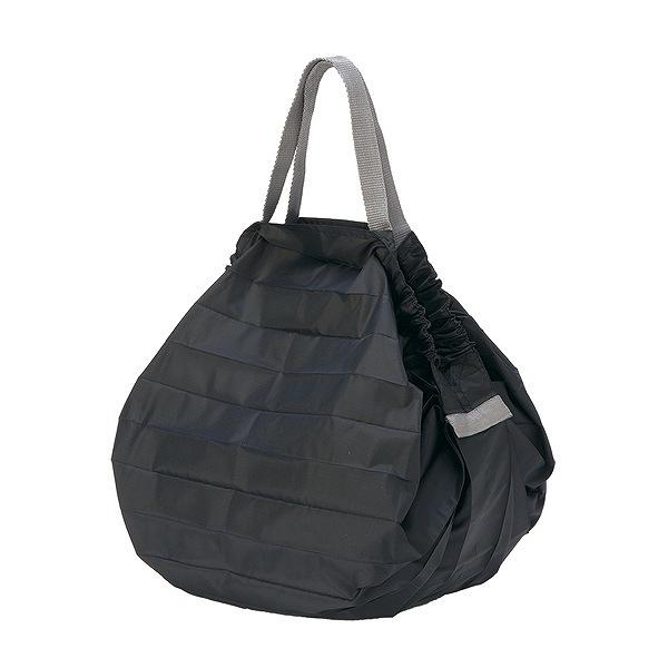 マーナ エコバッグ 折り畳み式 シュパット shupatto コンパクトバッグ M （ MARNA レジカゴ用バッグ お買い物袋 買い物バッグ 買い物バック 大容量 おしゃれ マイバッグ ショッピングバッグ おすすめ ） 【ブラック】