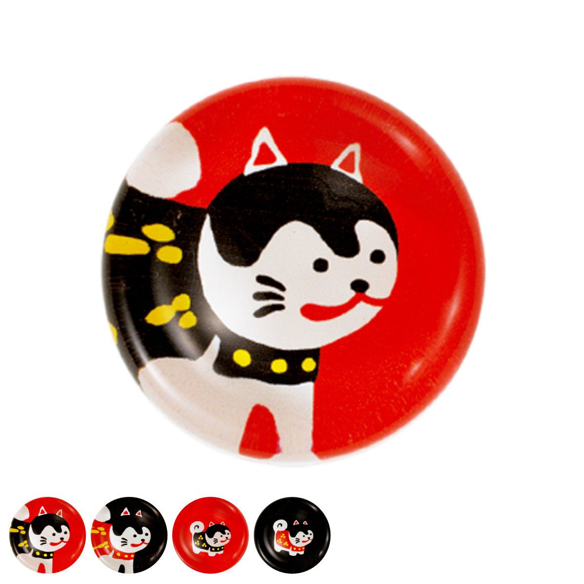 箸置き アクリル箸置き （ こま犬 アクリル ガラス風 日本製 箸 置き 箸おき お箸置き カトラリー 和柄 和風 和雑貨 犬 狛犬 おしゃれ ） 【赤こまいぬ大】