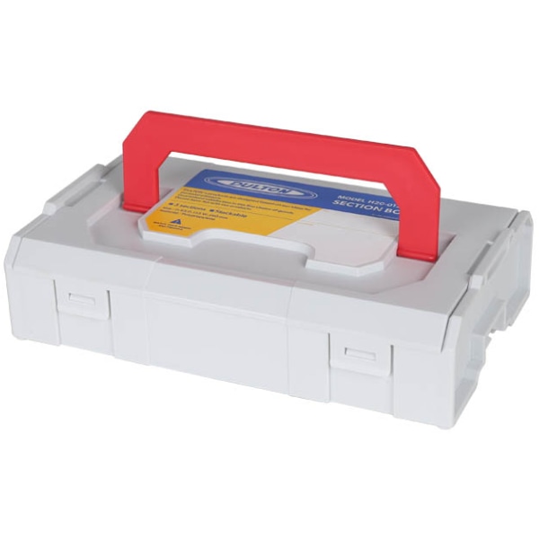 グレー×レッド