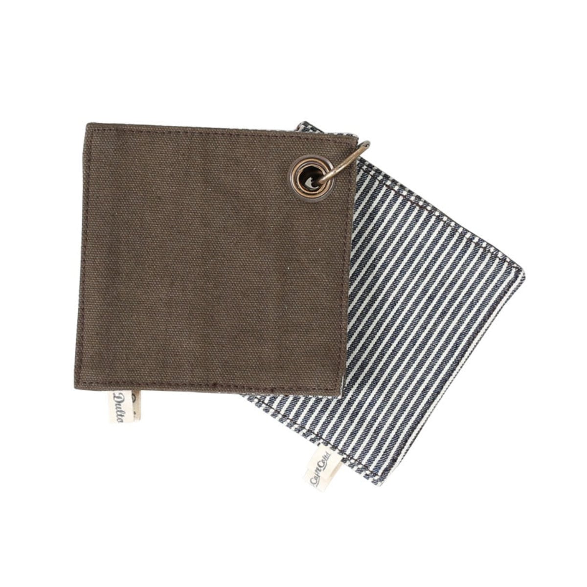 カーキ＆ストライプ