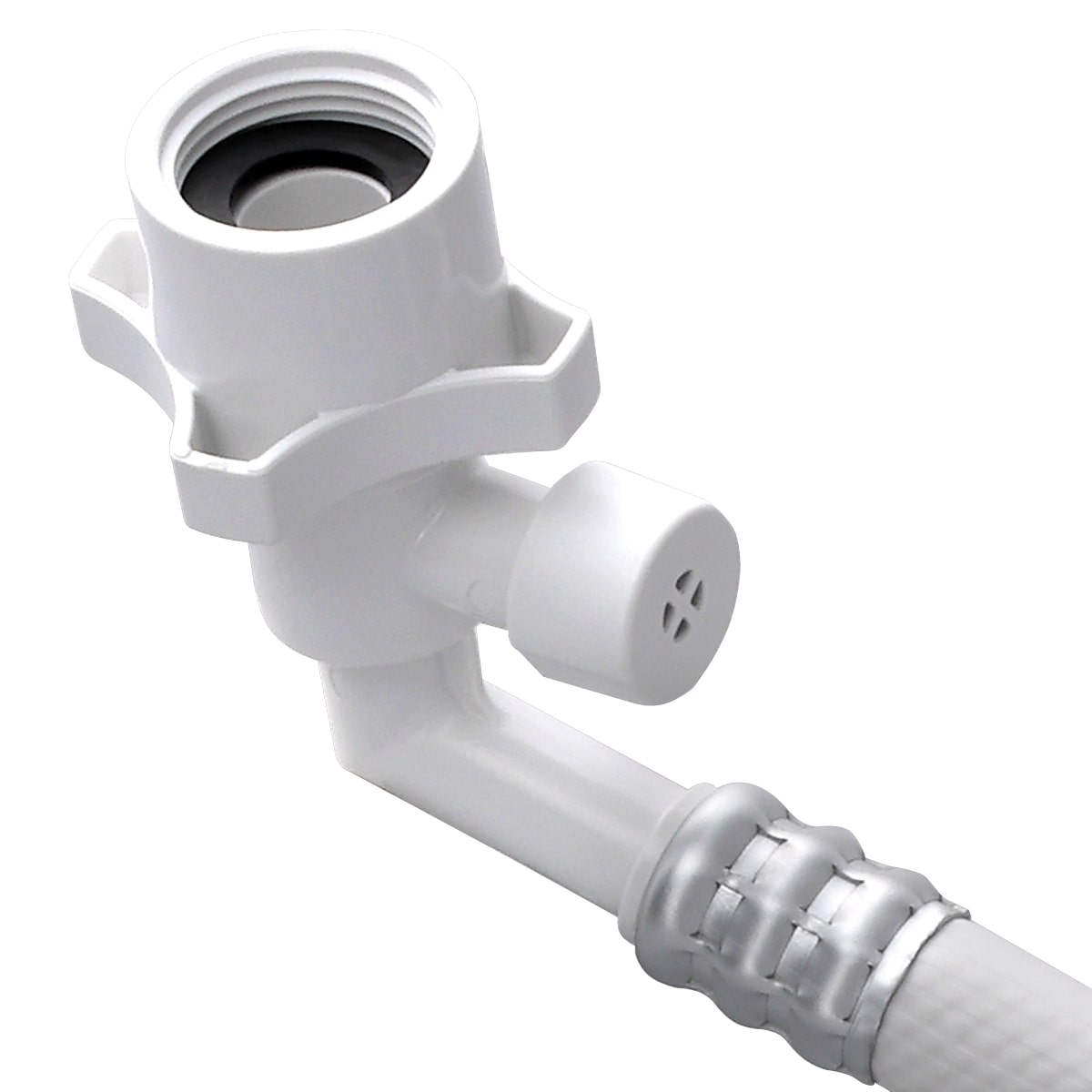 洗濯ホース Wファインバブル ( 洗濯機 ホース 給水ホース 簡単取付 工事不要 ワンタッチ 汚れ落ち 洗濯槽 ダブル効果 ウルトラファインバブル マイクロバブル 汚れ 黄ばみ 落ちる 洗濯 洗濯機用品 )