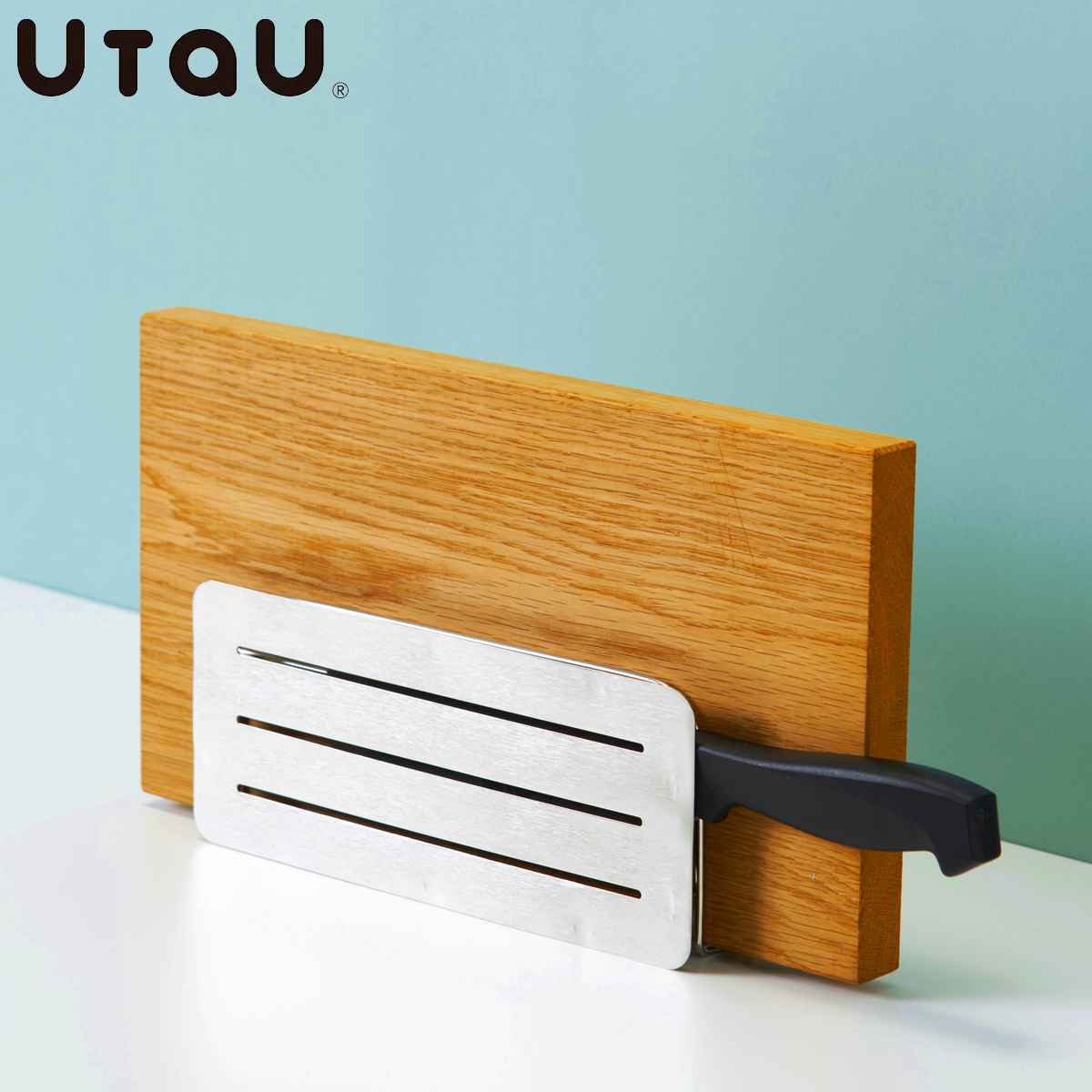 ビーワーススタイル UtaU 包丁&まな板スタンド ( 水切りラック シンク上 ステンレス まな板ラック まな板スタンド 包丁スタンド 包丁立て まな板立て まな板置き ナイフスタンド ウタウ )