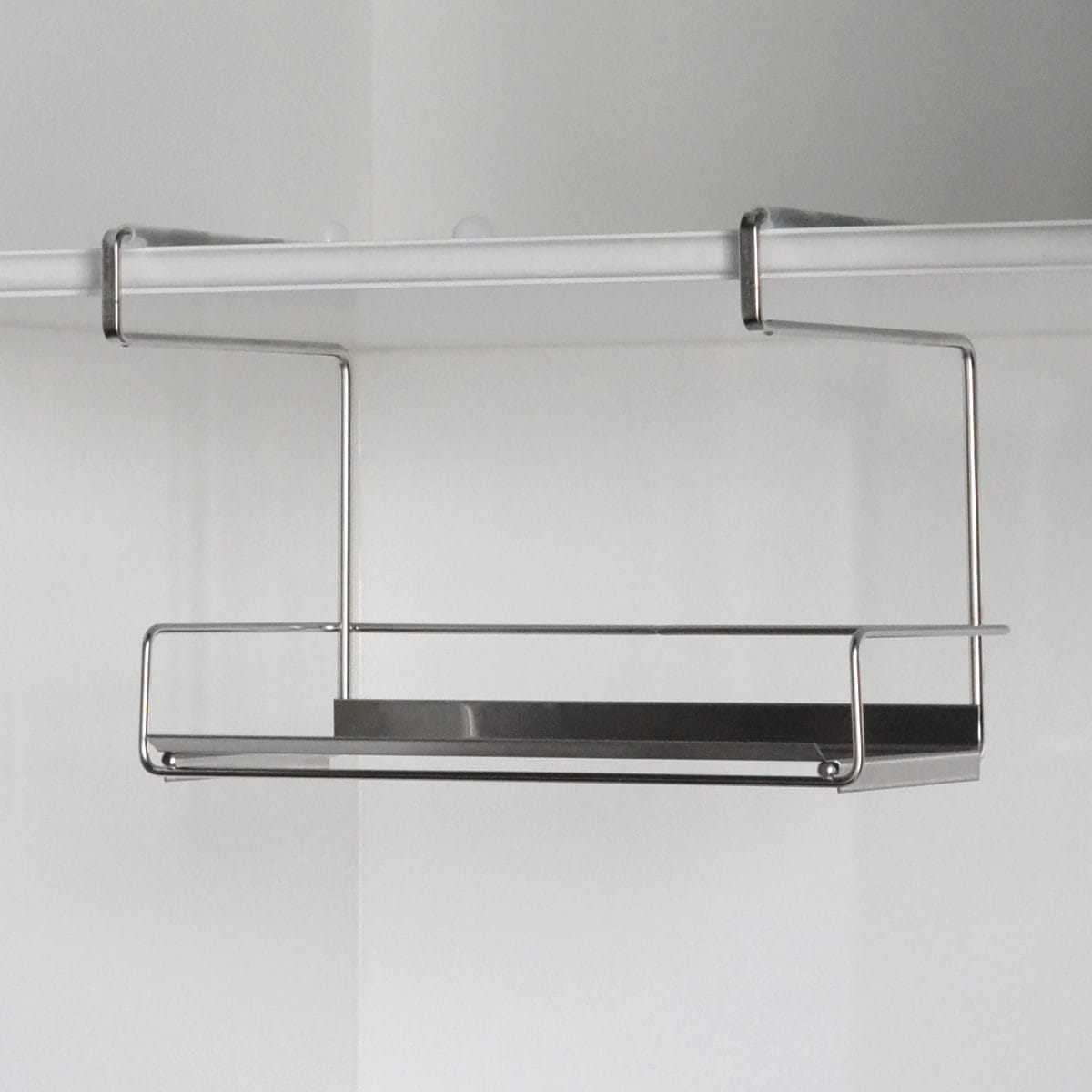 調味料ラック 吊り戸棚スパイスラック bws SELECTION ( 調味料ポット付き スプーン付き 日本製 ステンレス ビーワースセレクション 戸棚下収納 まな板ホルダー スパイスラック 吊り下げ収納 キッチンラック )