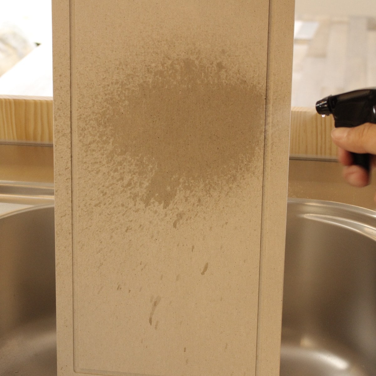 ビーワーススタイル KAWAKI モイストレイ スライドタイプ 幅52cm ( 水切りトレー 水切りラック シンク上 ステンレス 珪藻土 日本製 水切り モイストレー 吸水トレー 吸水 速乾 珪藻土トレー )