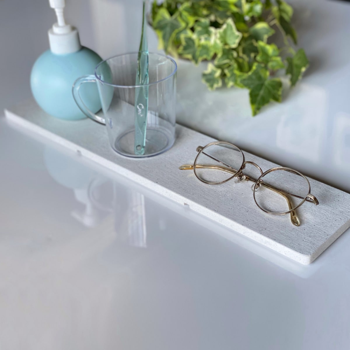 水切りトレー KAWAKI モイストレイ まな板スタンド 専用トレー 単品 ( 珪藻土 日本製 珪藻土トレー 水切り モイストレー 吸水トレー 吸水 速乾 乾燥 吸水トレイ 水切りトレイ 専用トレイ 水切りプレート )