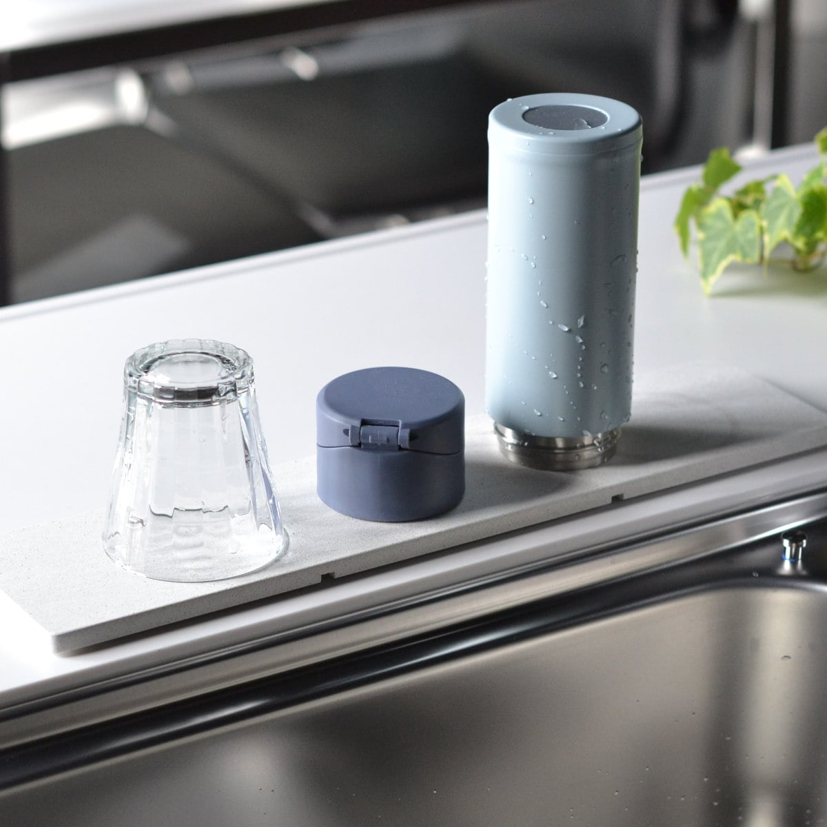 水切りトレー KAWAKI モイストレイ まな板スタンド 専用トレー 単品 ( 珪藻土 日本製 珪藻土トレー 水切り モイストレー 吸水トレー 吸水 速乾 乾燥 吸水トレイ 水切りトレイ 専用トレイ 水切りプレート )