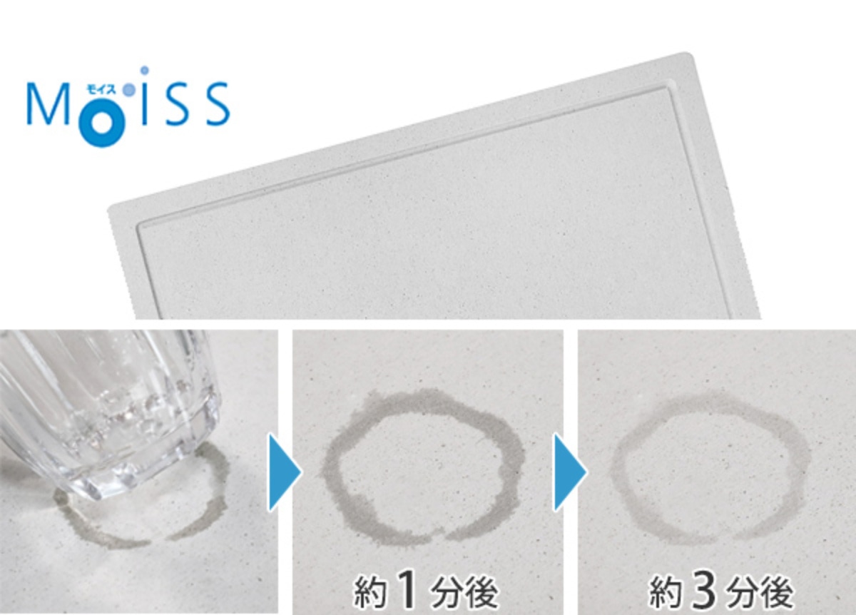 水切りトレー KAWAKI モイストレイ 包丁スタンド 専用トレー 単品 ( 日本製 滑り止め付き 吸水トレー 水切り トレイ トレー 吸水トレイ モイストレー 調湿 消臭 防カビ 吸水 速乾 乾燥 専用トレイ モイス moiss )