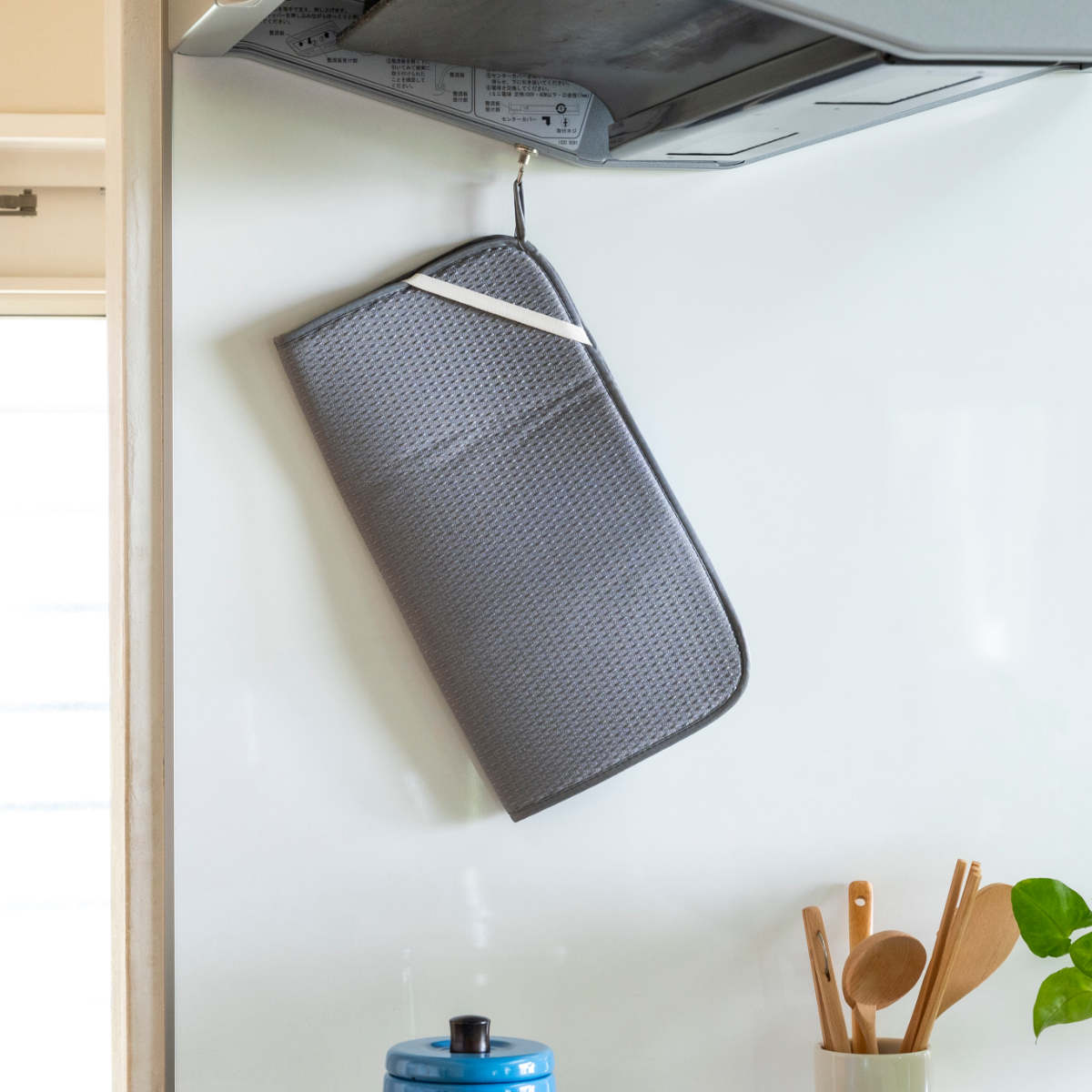 ビーワーススタイル すっきり暮らす水切りマット ( 水切りラック 大判 洗える 畳める 厚手 洗濯対応 吸水速乾マット 食器乾燥マット シンクマット キッチン )