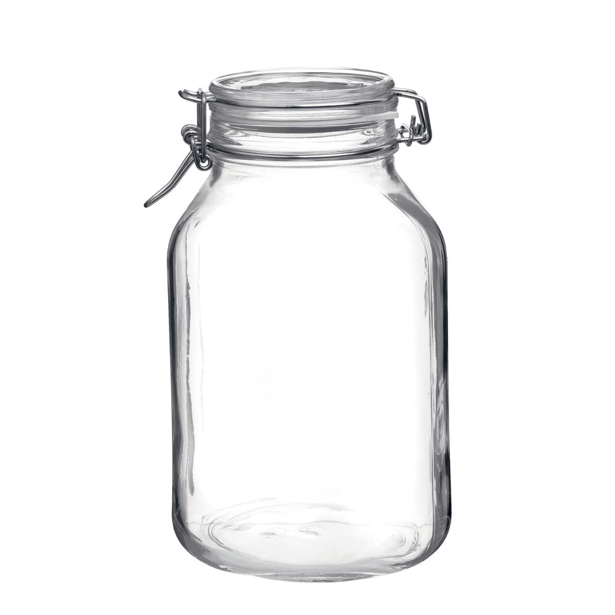 Bormioli Rocco ボルミオリ・ロッコ 保存瓶 フィド CL 3000cc ( ガラス 保存容器 ガラス瓶 梅酒瓶 3L 梅酒ビン 梅ジュース 果実酒 パスタ シリアル 乾物 パッキン付き ピクルス おしゃれ )