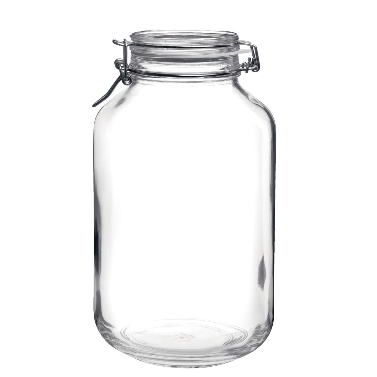 Bormioli Rocco ボルミオリ・ロッコ 保存瓶 フィド CL 4000cc ( ガラス 保存容器 ガラス瓶 梅酒瓶 4L 梅酒ビン 梅ジュース 果実酒 パスタ シリアル 乾物 パッキン付き ピクルス おしゃれ )