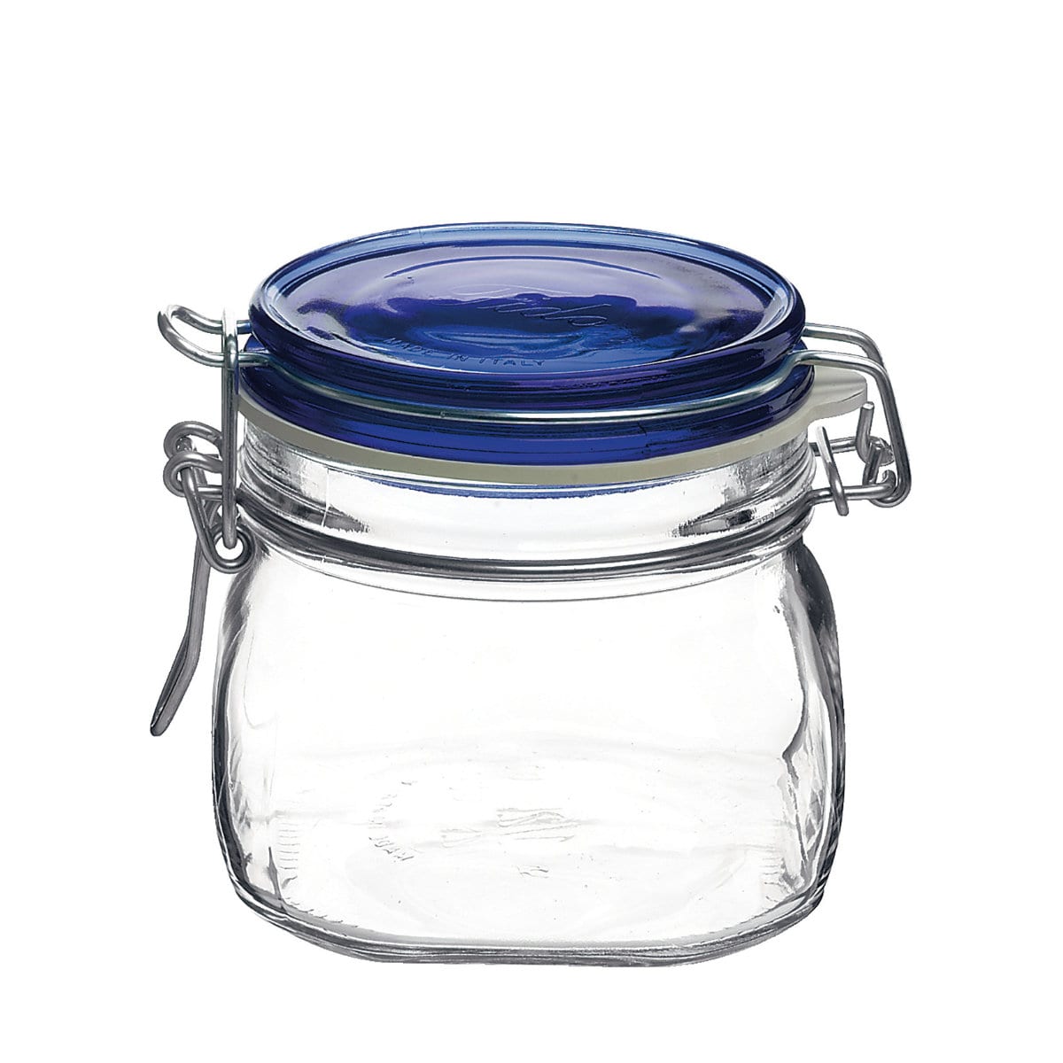 Bormioli Rocco ボルミオリ・ロッコ 保存瓶 フィド BL 500cc ( ガラス 保存容器 ガラスジャー 蓋付き ジャム瓶 ガラス容器 おしゃれ 手作り ジャム ふた付き はちみつ パスタ シリアル )