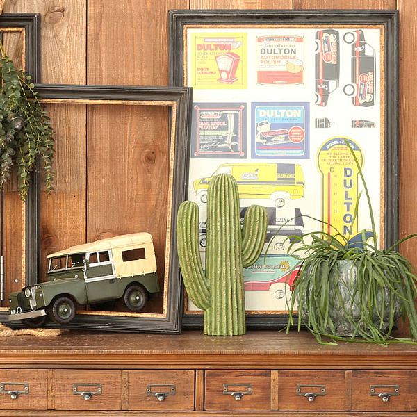 サボテン フェイク 高さ35.5cm 置物 オブジェ ダルトン DULTON ( フェイクグリーン 観葉植物 造花 ディスプレイ ボタニカル 植物 多肉植物 インテリア おしゃれ 玄関 リビング オフィス キッチン )