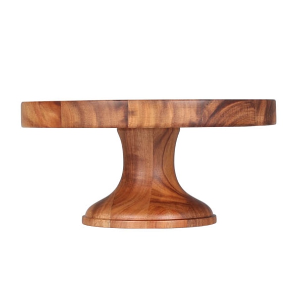 コンポート 皿 15cm S 木製 アカシア 食器 デザート皿 お菓子皿 マカロン ( ダルトン DULTON 台皿 ケーキスタンド 木 1段 アフタヌーンティー コンポート皿 デザート ケーキ スタンド 台 おしゃれ かわいい )