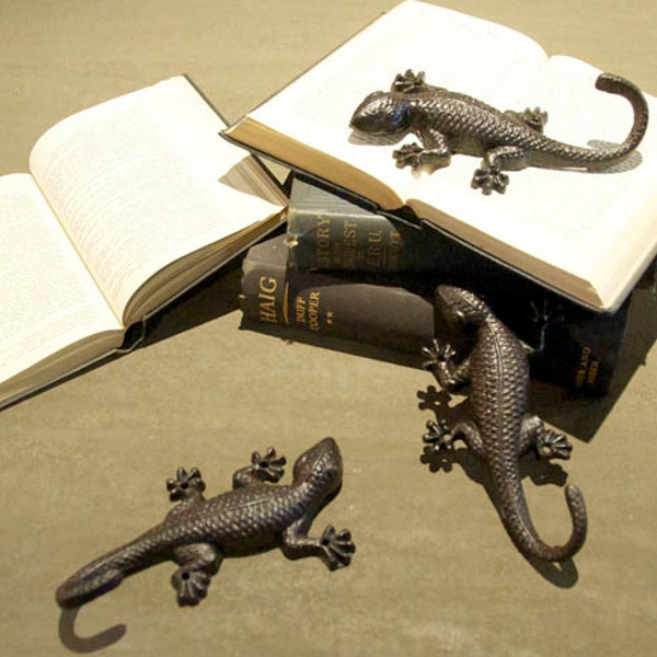 フック リザードフック 金具 壁 ダルトン DULTON ( トカゲ アイアン 壁掛け ネジ留め ネジ 壁面フック 収納フック シングル 小物フック 小物収納 鍵フック キーフック 小物掛け アイアン製 )