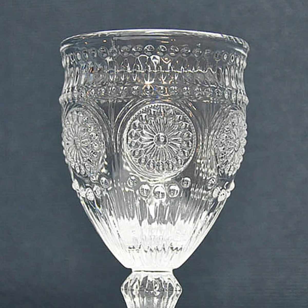 グラス 240ml ガラス アクアグラス マルグリット ドリス ダルトン DULTON ( コップ グラス カップ ビールグラス 食器 カットグラス ガラス食器 おしゃれ 脚付き )