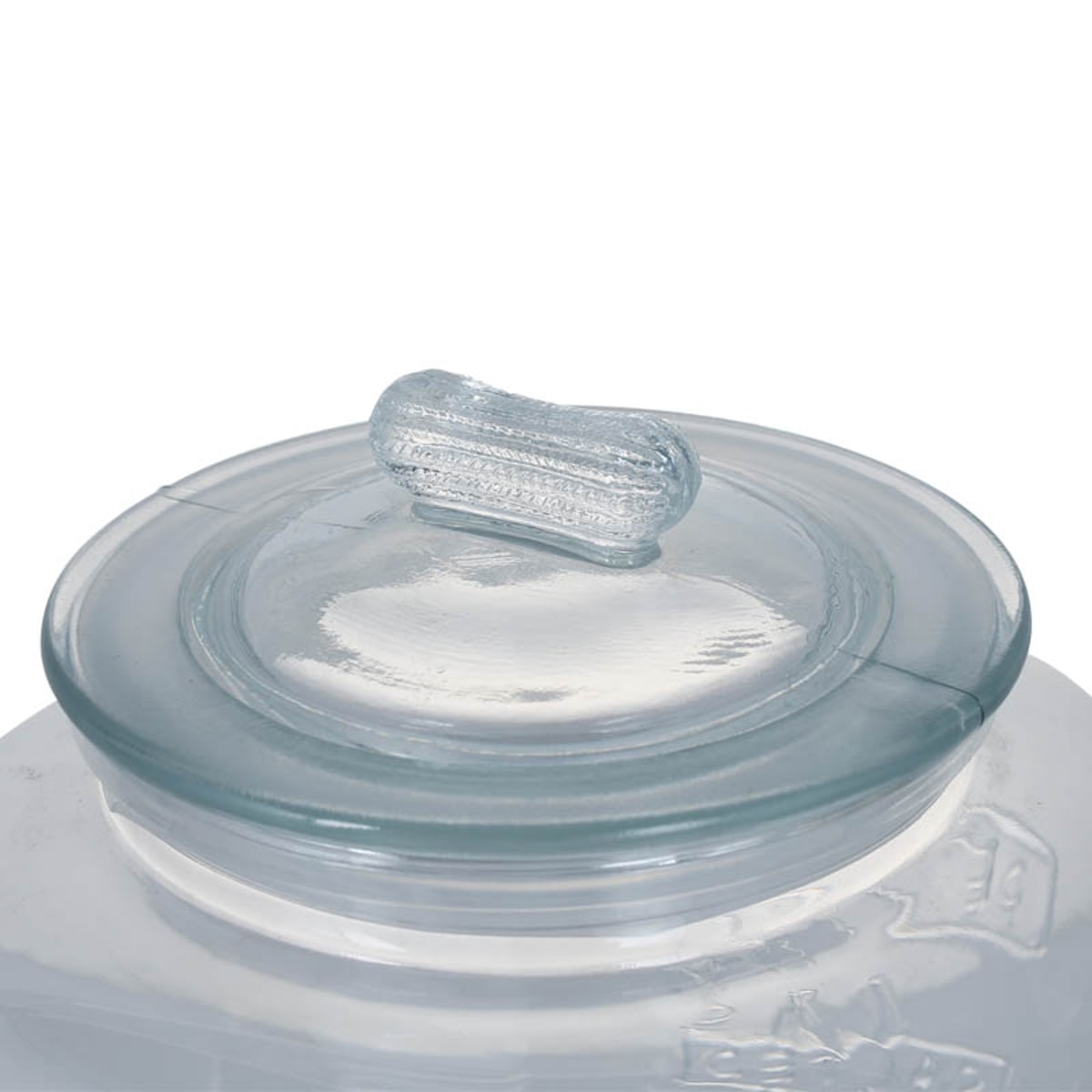 保存容器 ガラス ダルトン GLASS COOKIE JAR 5L クッキージャー ( DULTON キャニスター ガラス瓶 米びつ ガラスジャー 密閉 蓋付き ガラスポット ガラス容器 ストック ペットフード パスタ お米 保存 クリア )