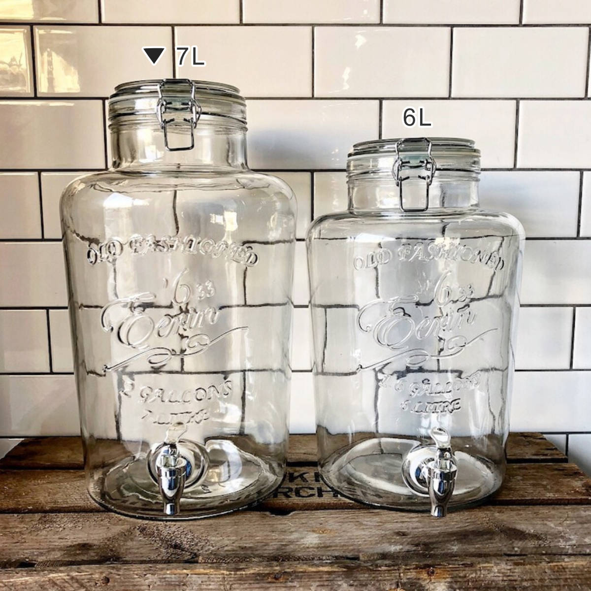 ダルトン ドリンクサーバー ビバレッジサーバー 7L ( DULTON エリンL ガラス 蛇口付き 水差し ピッチャー おしゃれ サングリア )