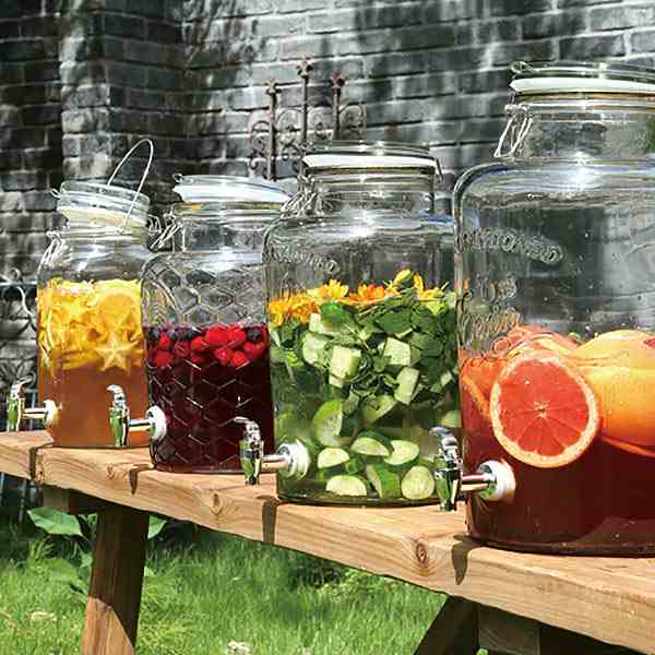 ダルトン ドリンクサーバー ビバレッジサーバー 6L ( DULTON エリンS ガラス 蛇口付き 水差し ピッチャー おしゃれ サングリア )