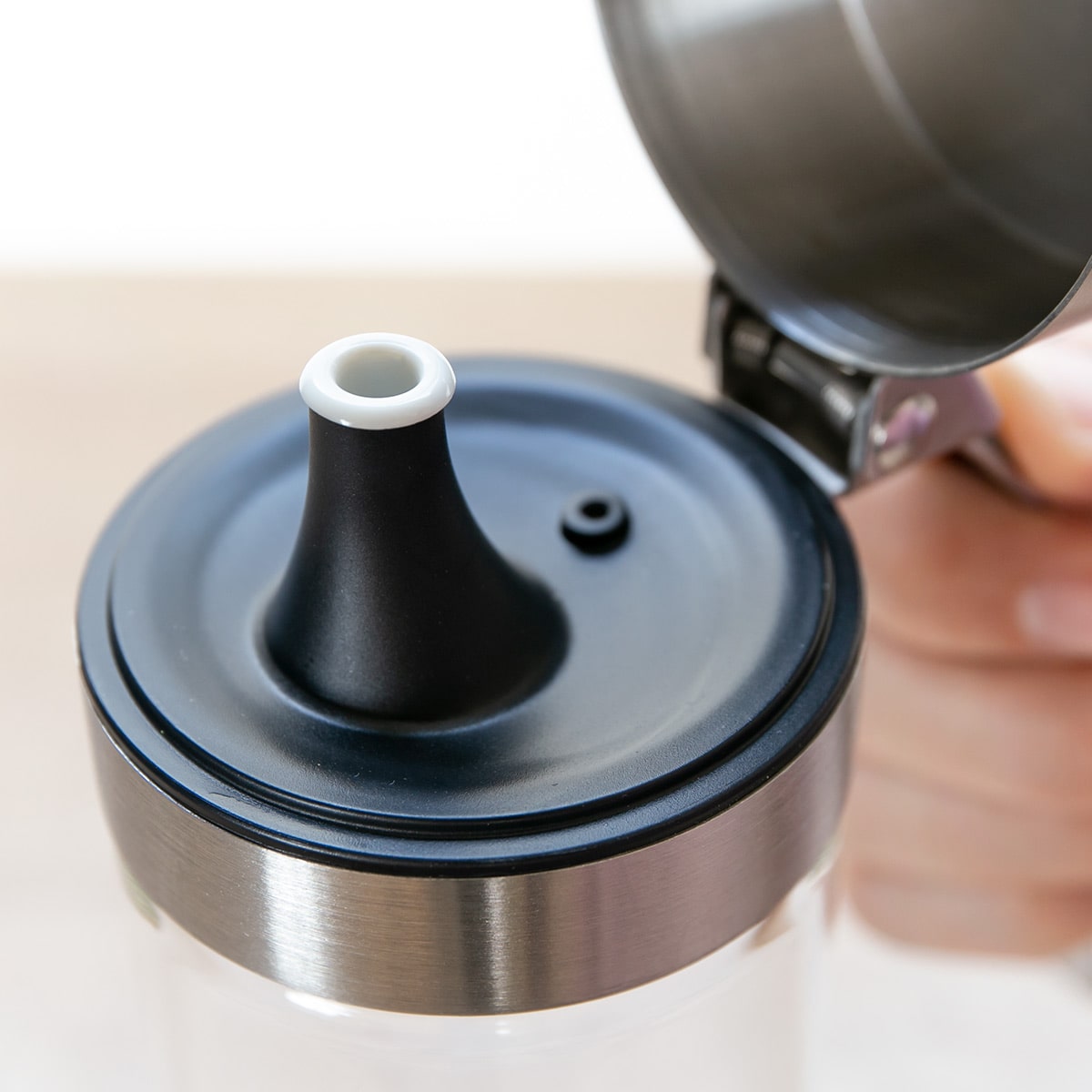 ダルトン オイル&ヴィネガーボトル 200ml R615-738XS ( DULTON 調味料ボトル 詰め替えボトル 詰替えボトル オイル差し ガラス製 小さい 小さめ 200ミリリットル 食洗機対応 ビネガーボトル ヴィネガーボトル )