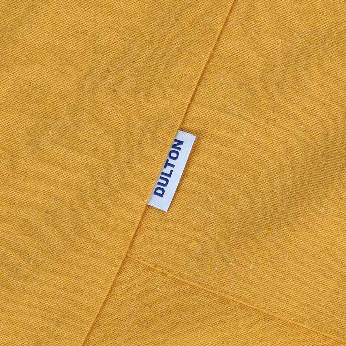 エプロン ダルトン APRON WITH RIBBON リボン チロリアン柄 ( DULTON キッチンエプロン 台所エプロン 胸当てエプロン ポケット付き 無地 おしゃれ 大人用 チロルリボン キッチン 調理 アウトドア カフェ ) 【イエロー】 イエロー