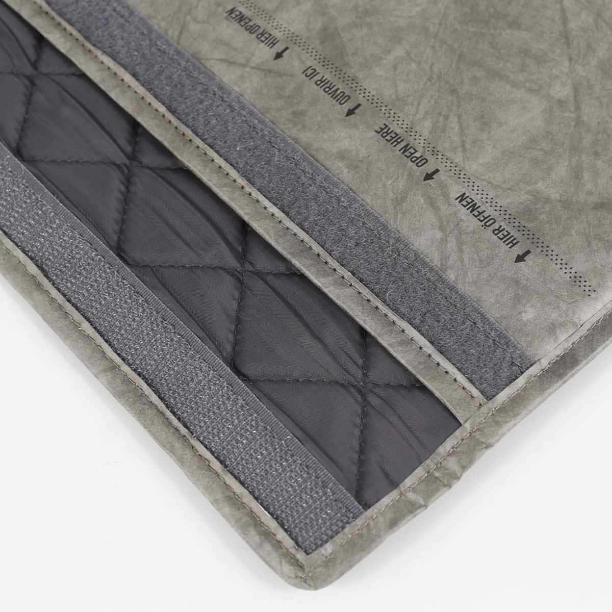 PCケース PADDED ENVELOPE BAG FOR 13インチ LAPTOP タブレットケース ( DULTON パソコンケース 縦型 パソコンバッグ PCバッグ コンパクト タブレット パソコン CD 書類 傷防止 保護 衝撃吸収 持ち運び ) 【グレー】 グレー