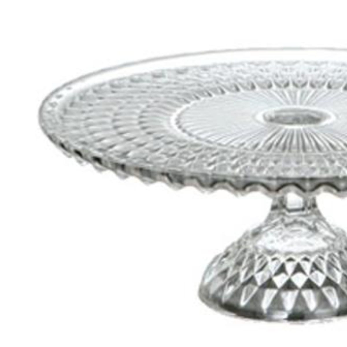 グラスコンポート L マカロン お菓子皿 食器 ガラス製 ( ダルトン DULTON ケーキスタンド 1段 アフタヌーンティー スタンド 皿 フードスタンド トレー プレート デザートスタンド 台 おしゃれ )