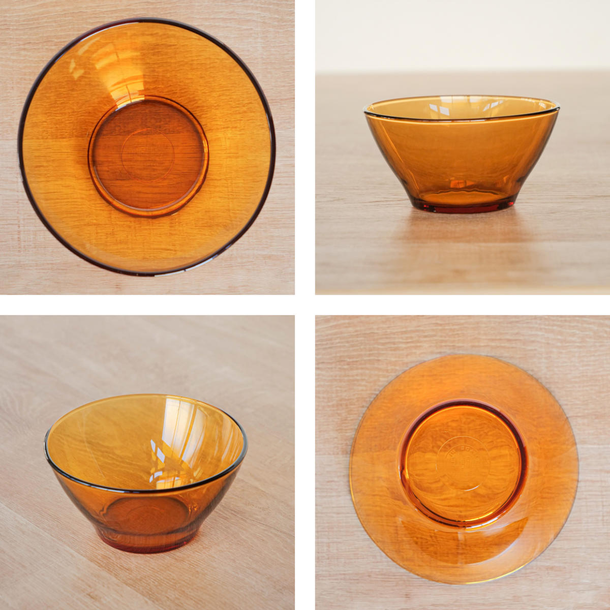 DURALEX デュラレックス アンバー ボウル 14cm ( AMBER 食洗機対応 電子レンジ対応 強化ガラス サラダボウル 食器 ガラス ガラス製 サラダ シリアル デザート スイーツ 丈夫 シンプル 洋食器 おしゃれ )