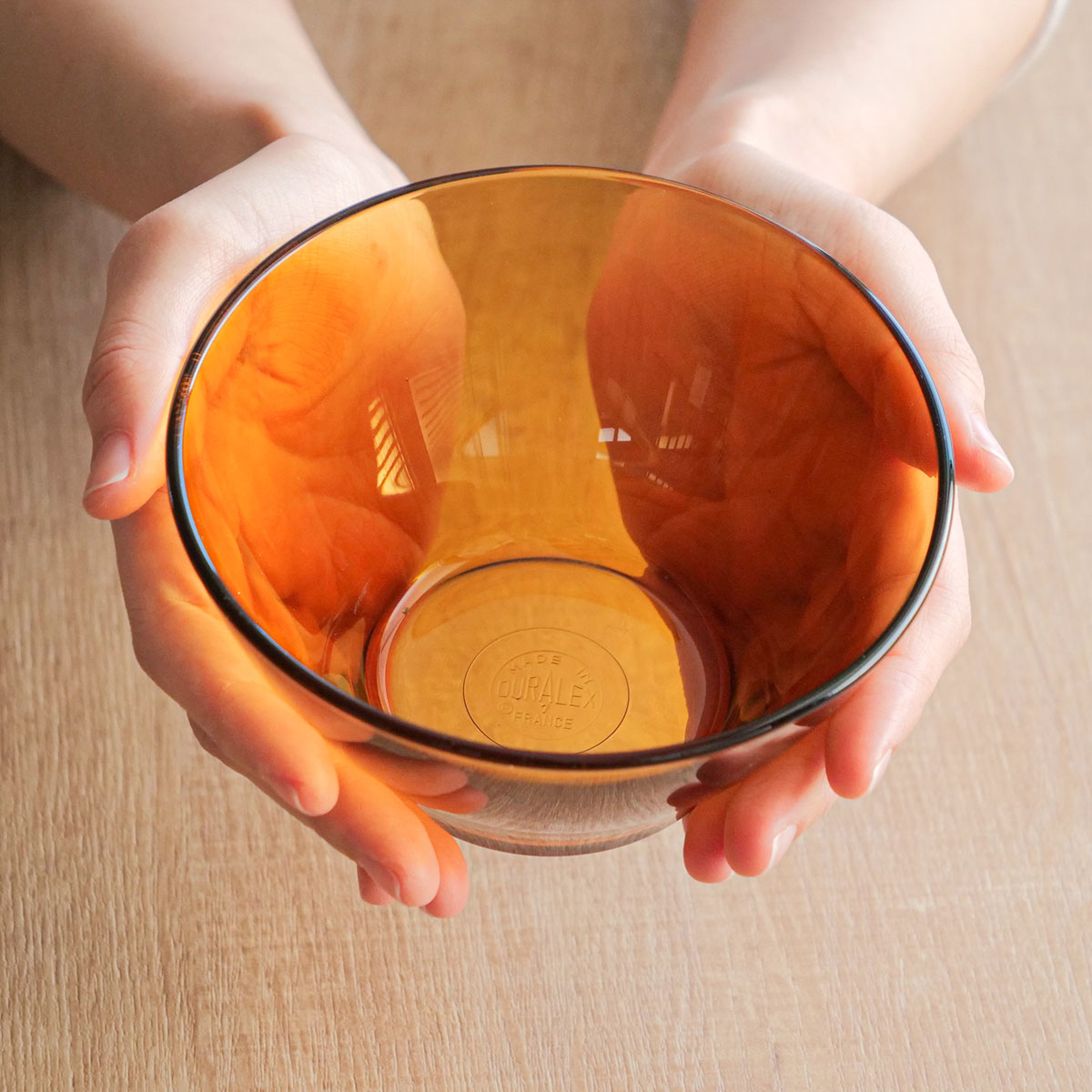 DURALEX デュラレックス アンバー ボウル 14cm ( AMBER 食洗機対応 電子レンジ対応 強化ガラス サラダボウル 食器 ガラス ガラス製 サラダ シリアル デザート スイーツ 丈夫 シンプル 洋食器 おしゃれ )