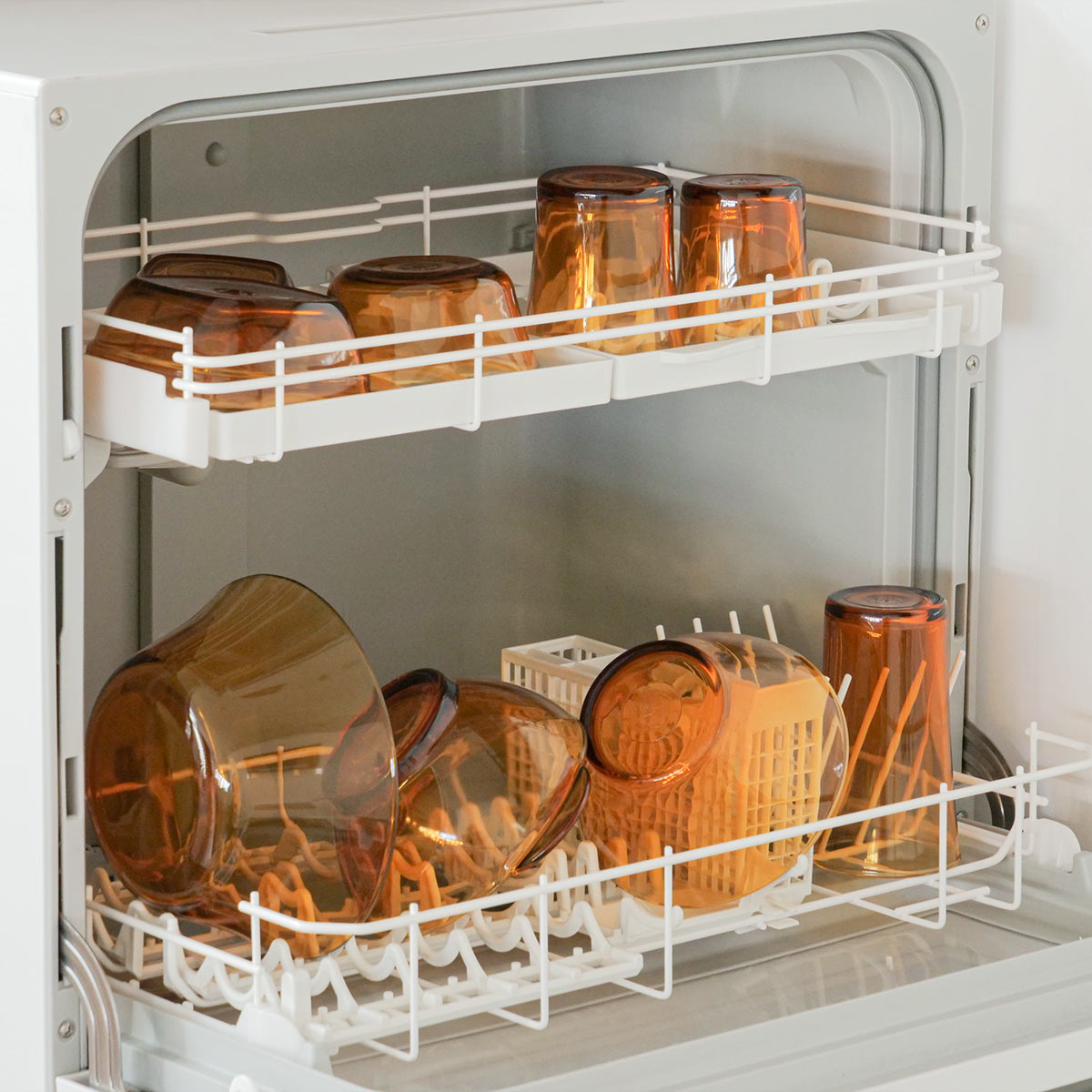 DURALEX デュラレックス アンバー ボウル 14cm 6個セット ( AMBER 食洗機対応 電子レンジ対応 強化ガラス サラダボウル 食器 ガラス ガラス製 サラダ シリアル 丈夫 シンプル 洋食器 おしゃれ )