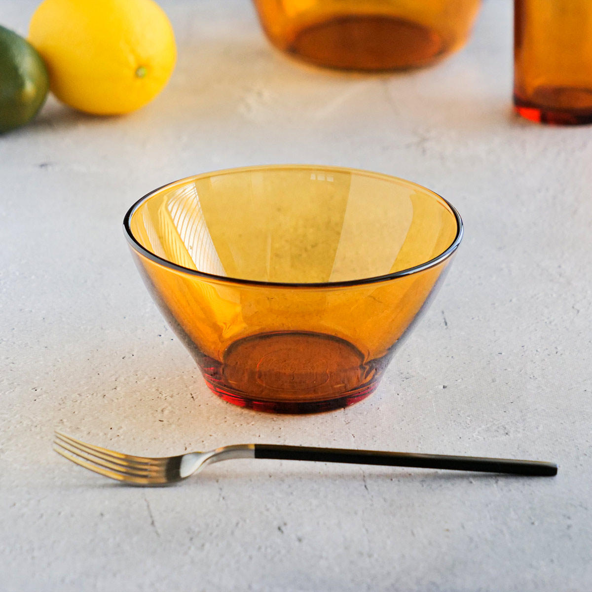 DURALEX デュラレックス アンバー ボウル 14cm 6個セット ( AMBER 食洗機対応 電子レンジ対応 強化ガラス サラダボウル 食器 ガラス ガラス製 サラダ シリアル 丈夫 シンプル 洋食器 おしゃれ )