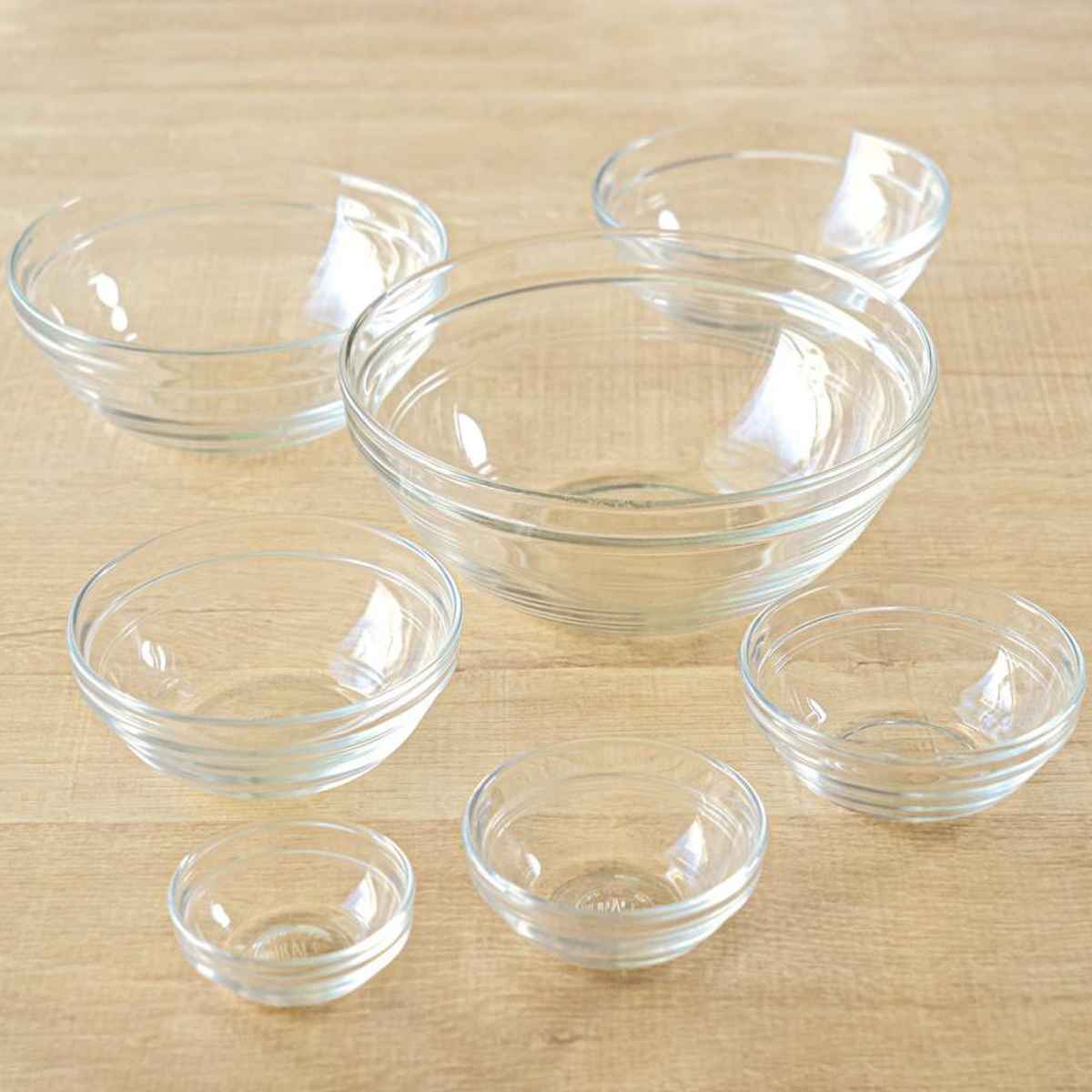 DURALEX デュラレックス リススタック ボウル 7.5cm 4個セット ( LYS STACK 食洗機対応 電子レンジ対応 強化ガラス カップ ガラス 耐熱 デザートカップ デザートボウル 全面物理強化ガラス 小鉢 スタッキング 丈夫 )