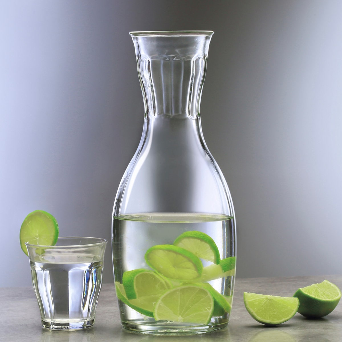 DURALEX デュラレックス ピカルディ デキャンタ ( デカンタ ガラス ピッチャー カラフェ 水差し ワイン ジュース 水 食卓 全面物理強化ガラス 丈夫 おしゃれ 朝食 )