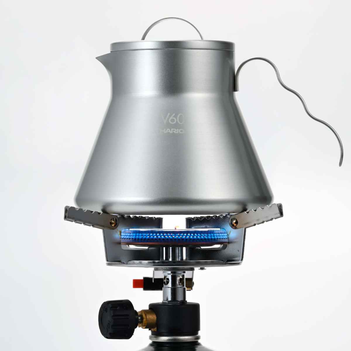 ハリオ メタルコーヒーサーバー V60 500ml ステンレス O-VCSM-50-HSV ( HARIO コーヒーサーバー 直火 コーヒーポット ティーポット アウトドア 自宅 家 コーヒー 珈琲 紅茶 お茶 三角 キャンプ おしゃれ )