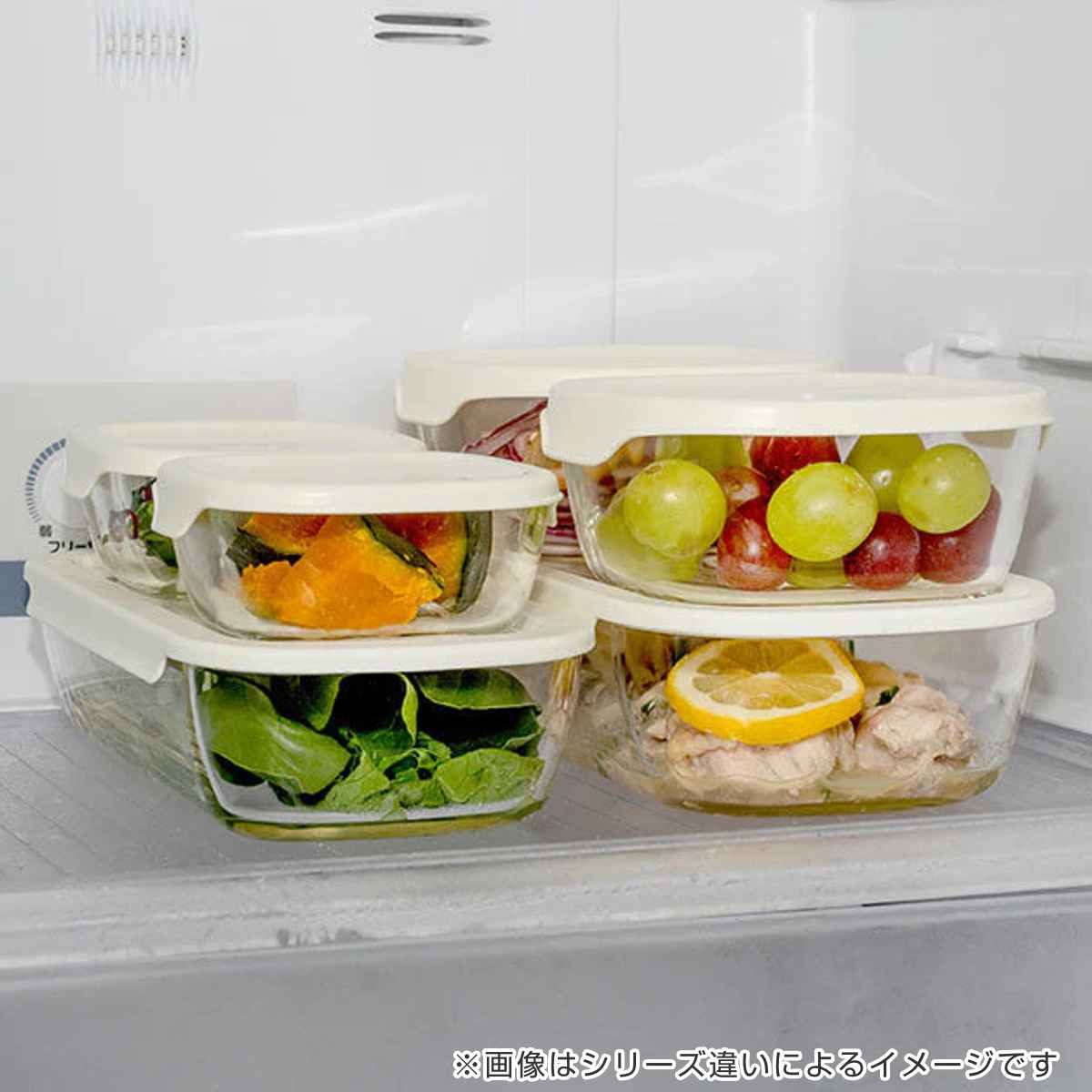 ハリオ 保存容器 600ml 1.4L スタッキング耐熱ガラスコンテナ M 3個セット ( HARIO 耐熱ガラス ガラス 電子レンジ対応 食洗機対応 オーブン対応 日本製 耐熱容器 保存 容器 ガラス容器 食品保存 積み重ね 耐熱 )