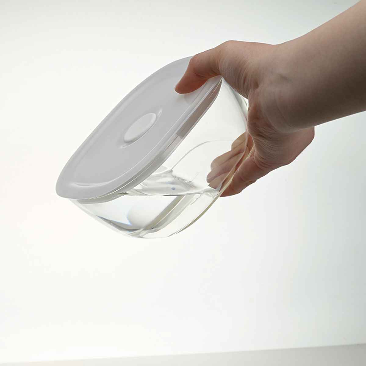 ハリオ 保存容器 600ml 耐熱ガラス製密閉保存容器 角型 ( HARIO 耐熱ガラス 密閉 ガラス 電子レンジ対応 食洗機対応 オーブン対応 日本製 耐熱容器 保存 容器 食品保存 ガラス容器 キャニスター ガラス保存容器 0.6L )